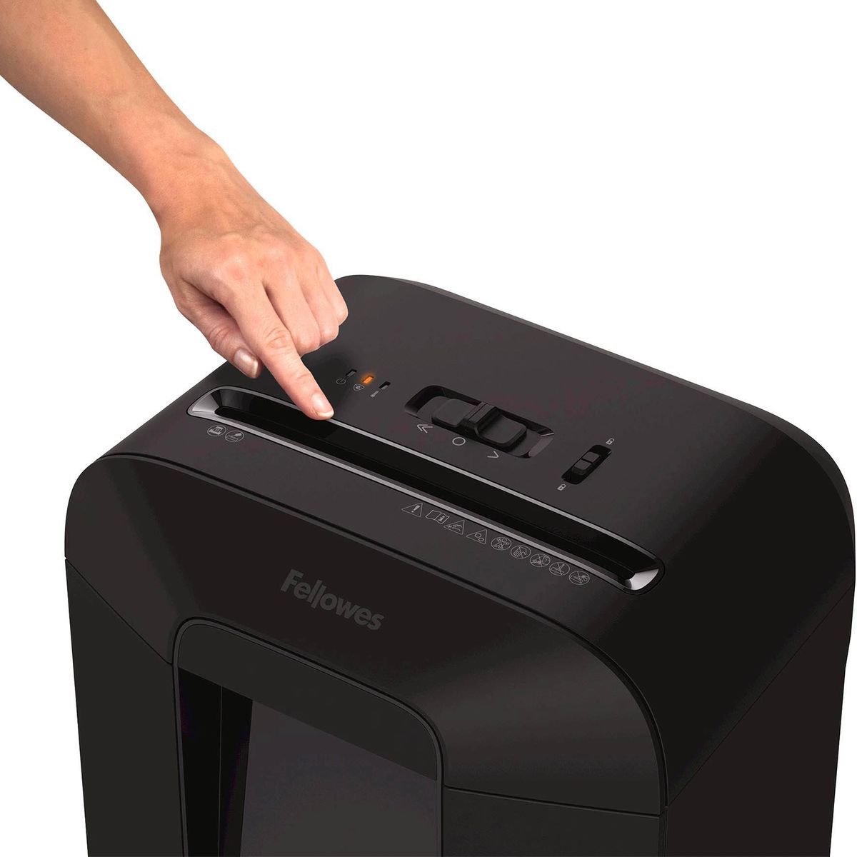 Aktenvernichter Powershred® - LX85 Partikelschnitt, schwarz