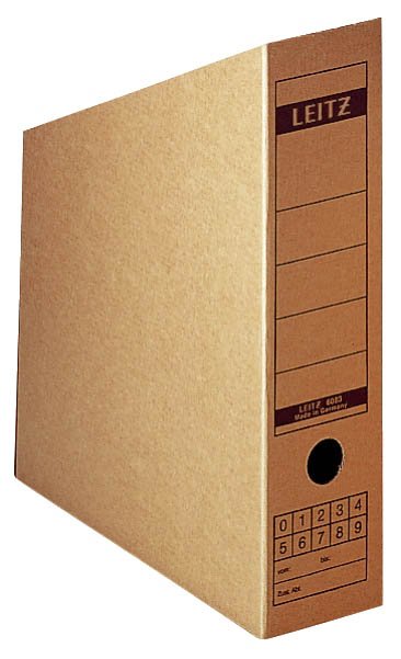 6083 Archiv-Sammler, A4, Feinwellpappe, naturbraun