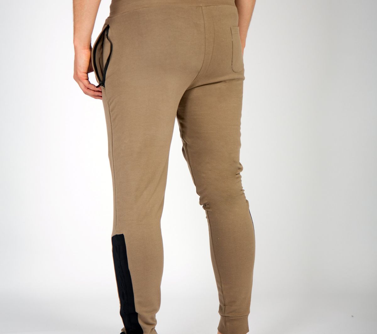 Jogginghose Fitness Panel Jogger Brindle
