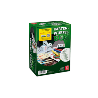 Spielesammlung Würfel und Kartenbox